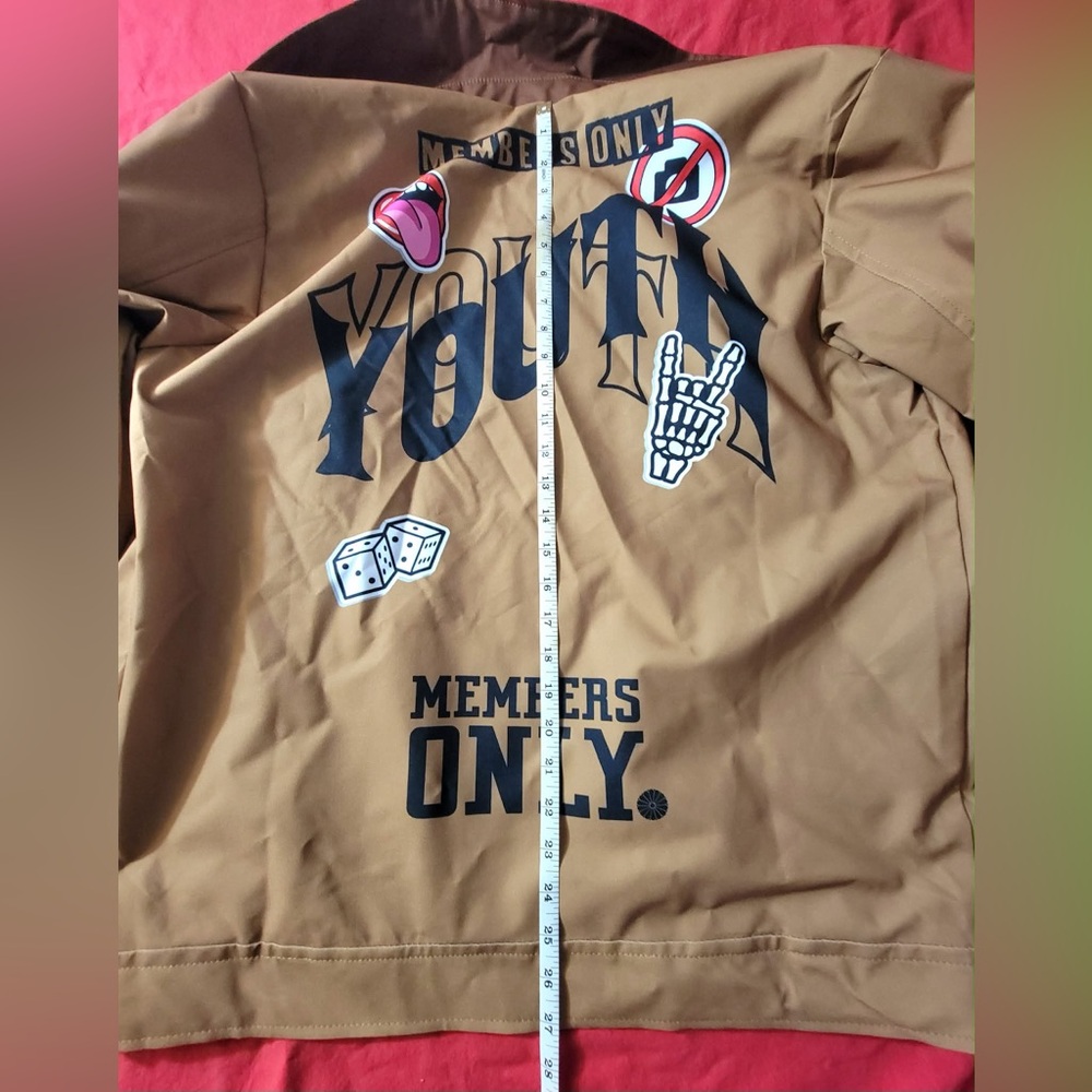 Members Only “75 Youth” Racing Zip Up Jacket - Picture 10 of 10